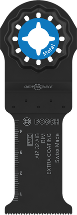 Hoja de corte por inmersión Bosch PRO AIZ 32 AIB para metal, 32x50 mm.